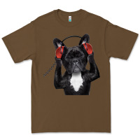 Cacao french bulldog dj style Premium Tee - artisFamous