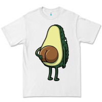 White funny fruit avocado Premium Tee - artisFamous