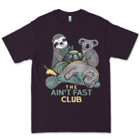 Plum the ain't fast club Premium Tee - artisFamous
