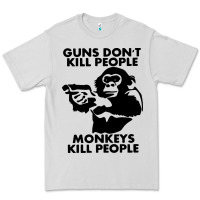 Dove Grey guns dont kill people Premium Tee - artisFamous