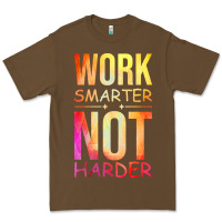 Cacao work smarter not harder Premium Tee - artisFamous