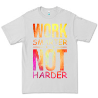 Dove Grey work smarter not harder Premium Tee - artisFamous