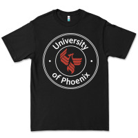 Black university of phoenix white red Premium Tee - artisFamous
