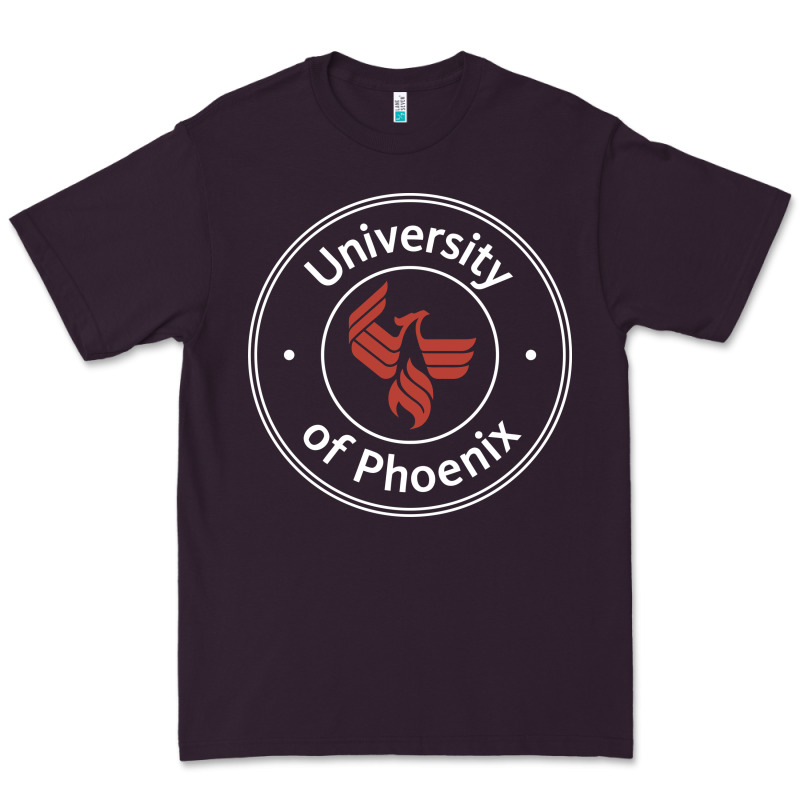 University Of Phoenix White Red Premium Tee by artisFamous | Teevron
