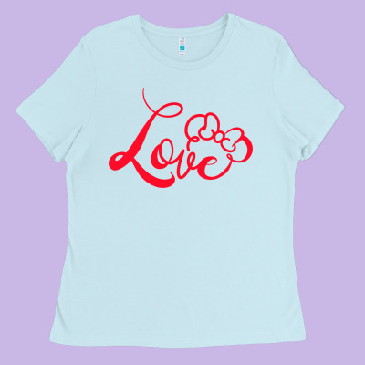 Minnie Mouse Ladies Tee Designed By Cowhidedigitalart