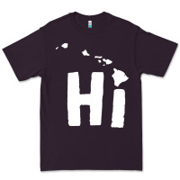 Plum hi hawaii Premium Tee - artisFamous