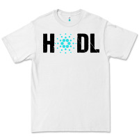 White hodl cardano Premium Tee - artisFamous
