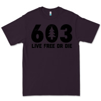 Plum live free or die 603 tree Premium Tee - artisFamous