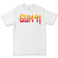 White sum41 Premium Tee - artisFamous