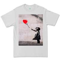Dove Grey banksy, hope Premium Tee - artisFamous