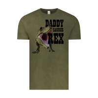 Vintage Olive DADDY SAURUS REX Vintage Tee - Bettercallsaul