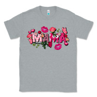 Heather Grey Valentine's Day mama Classic Tee - FaDigitalArtStudio