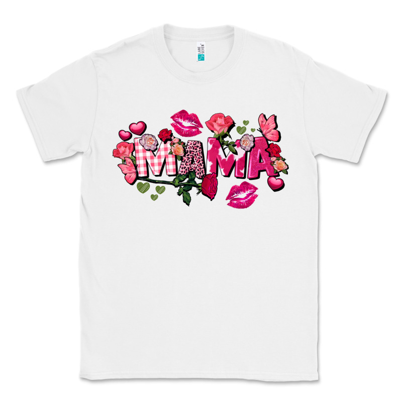 Valentine's Day Mama Classic Tee by FaDigitalArtStudio | Teevron