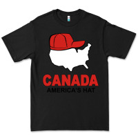 Black canada america's hat Premium Tee - artisFamous
