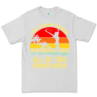 Dove Grey vintage this teacher earned all of this summer break Premium Tee - artisFamous