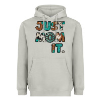 Moon Dust just mom it cowhide turquoise Heavyweight Hoodie - Jasminsmagicworld