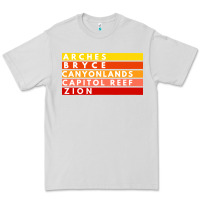 Dove Grey utah national parks utah s mighty five souvenir nps moab Premium Tee - artisFamous