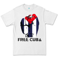 White free cuba Premium Tee - artisFamous