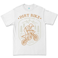 White dirt bike 1a Premium Tee - artisFamous