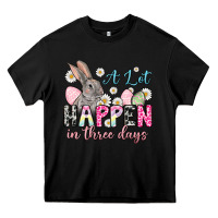 Black Easter Day A lot can happen in three days Heavy Core Tee - OliviaCreatesArt