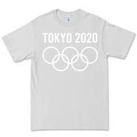 Dove Grey OLYMPIC TOKYO 2020 Premium Tee - artisFamous