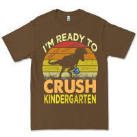 Cacao i'm ready to crush kindergarten dinosaur back to school kids t shirt Premium Tee - artisFamous