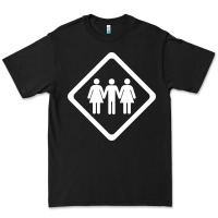 Black threesome Premium Tee - artisFamous