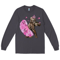 Smoke Baby Gorilla With Tutu Long Sleeve Tee - LillyAllenDesigns