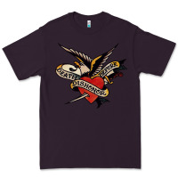 Plum sailor jerry tattoo art military mermaid Premium Tee - artisFamous