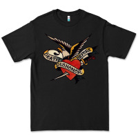 Black sailor jerry tattoo art military mermaid Premium Tee - artisFamous