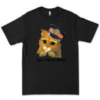 Black cat tama train station master Premium Tee - artisFamous