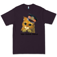 Plum cat tama train station master Premium Tee - artisFamous