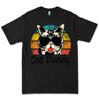 Black cat daddy vintage Premium Tee - artisFamous