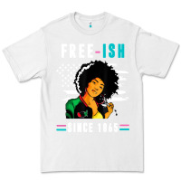 White juneteenth free ish since 1865 black Premium Tee - artisFamous