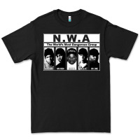 Black n w a Premium Tee - artisFamous