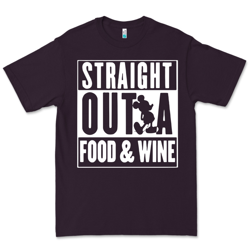 Straight Out A Food And Wine Premium Tee by artisFamous | Teevron