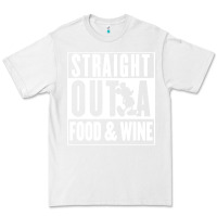 White straight out a food and wine Premium Tee - artisFamous