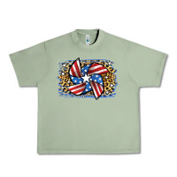 Oil Green 4th of July Pinwheel Urban Heavy Tee - Jasminsmagicworld