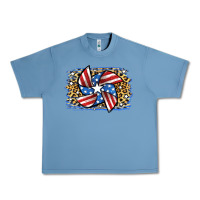 Pebble Blue 4th of July Pinwheel Urban Heavy Tee - Jasminsmagicworld