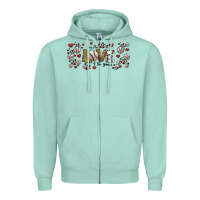 Seafoam for the love of the game baseball Zipper Hoodie - Jasminsmagicworld