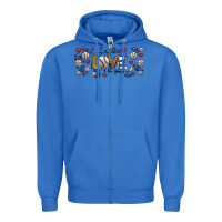 True Royal for the love of the game baseball Zipper Hoodie - Jasminsmagicworld