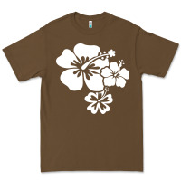 Cacao hawaiian flower Premium Tee - artisFamous