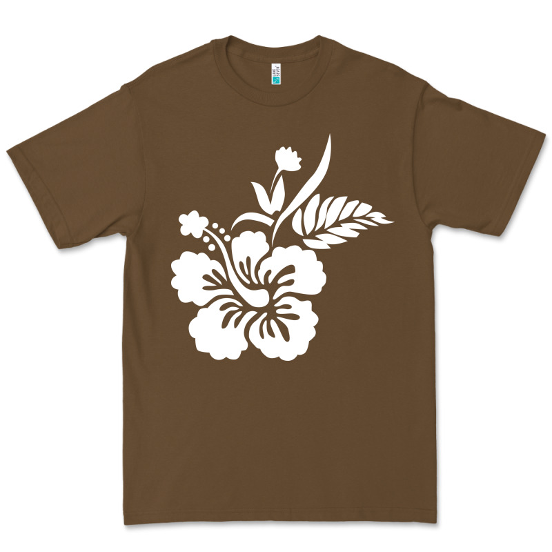 Hawaiian Flower Premium Tee by artisFamous | Teevron