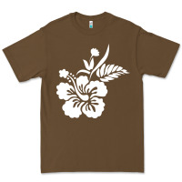 Cacao hawaiian flower Premium Tee - artisFamous