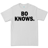 Dove Grey bo knows (black text) Premium Tee - artisFamous