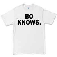 White bo knows (black text) Premium Tee - artisFamous