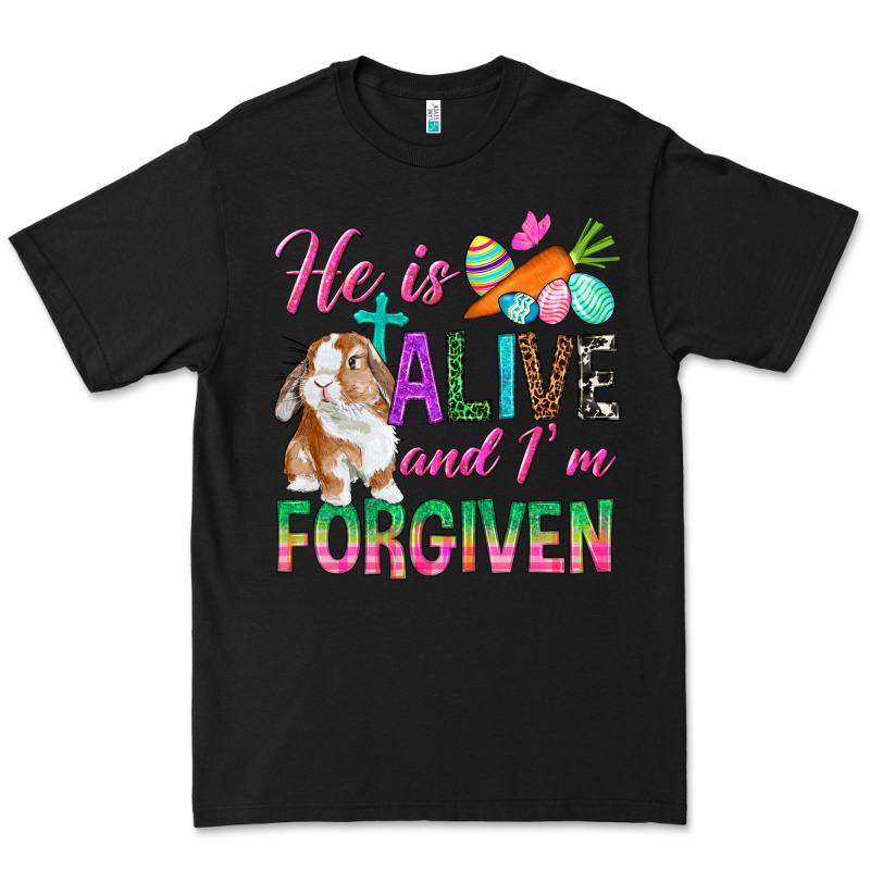 He Is Alive And I'm Forgiven Premium Tee by BundleAndBundleShop | Teevron
