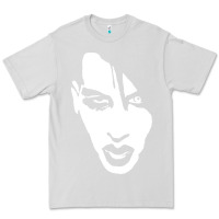 Dove Grey marilyn manson face Premium Tee - artisFamous
