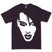 Plum marilyn manson face Premium Tee - artisFamous