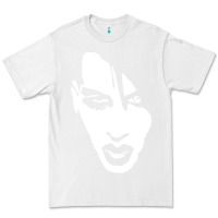 White marilyn manson face Premium Tee - artisFamous